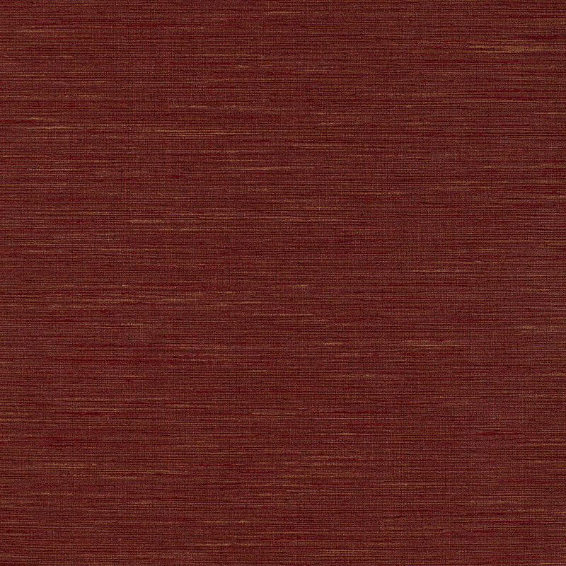 Rich burgundy woven fabric swatch with subtle horizontal stripes, ideal for upholstery or apparel.