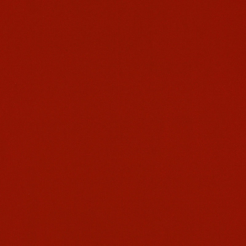 Solid red-orange background; flat, uniform color with no texture or visible objects.
