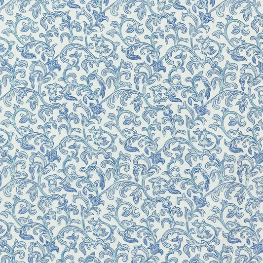 SCHUMACHER  RAOUL TEXTILES FLORES PRINTS PRINTS DELFT   - 640B39