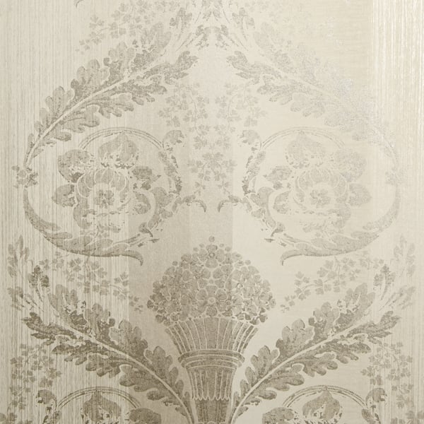 Galerie Wallcoverings Adonea Damask Galerie Wallcoverings  Beige   - 64276