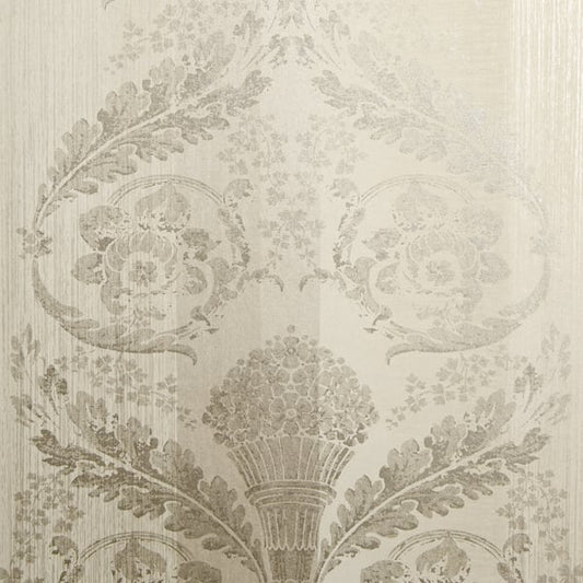 Galerie Wallcoverings Adonea Damask Galerie Wallcoverings  Beige   - 64276