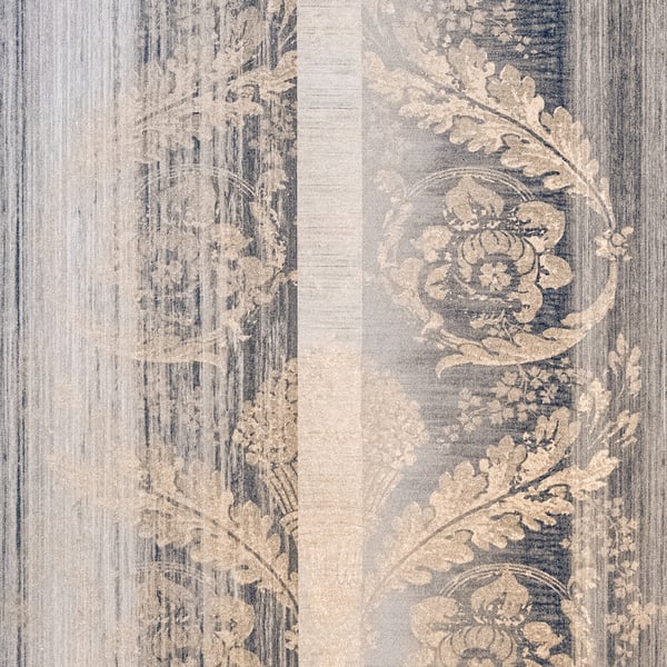 Galerie Wallcoverings Adonea Damask Galerie Wallcoverings  Silver Grey   - 64290