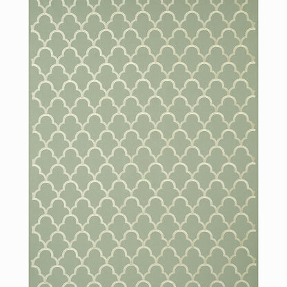 SCHUMACHER  MODERN GLAMOUR Scallop Embroidery EMBROIDERIES EMBROIDERIES MINERAL   - 64320