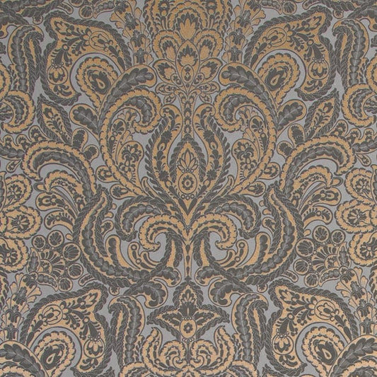 Galerie Wallcoverings Adonea Damask Galerie Wallcoverings  Bronze, Brown   - 64328