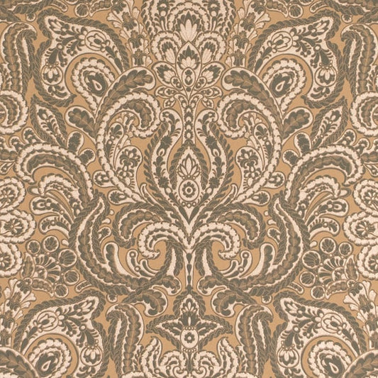 Galerie Wallcoverings Adonea Damask Galerie Wallcoverings  Bronze, Brown   - 64329