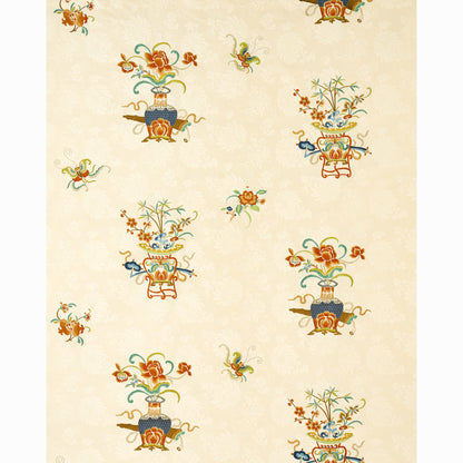 SCHUMACHER  PERENNIAL FAVORITES Ming Embroidery EMBROIDERIES EMBROIDERIES MULTI-COLOR   - 64420