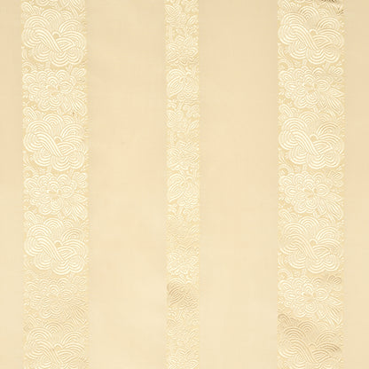 SCHUMACHER  PERENNIAL FAVORITES MANDARIN SILK STRIPE SILKS & SATIN SILKS & SATIN GOLD DUST   - 64434