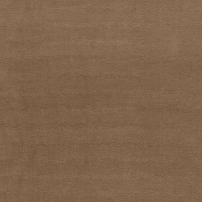 Brown velvet fabric texture with a soft nap and warm earthy tone; suitable for upholstery or fashion.