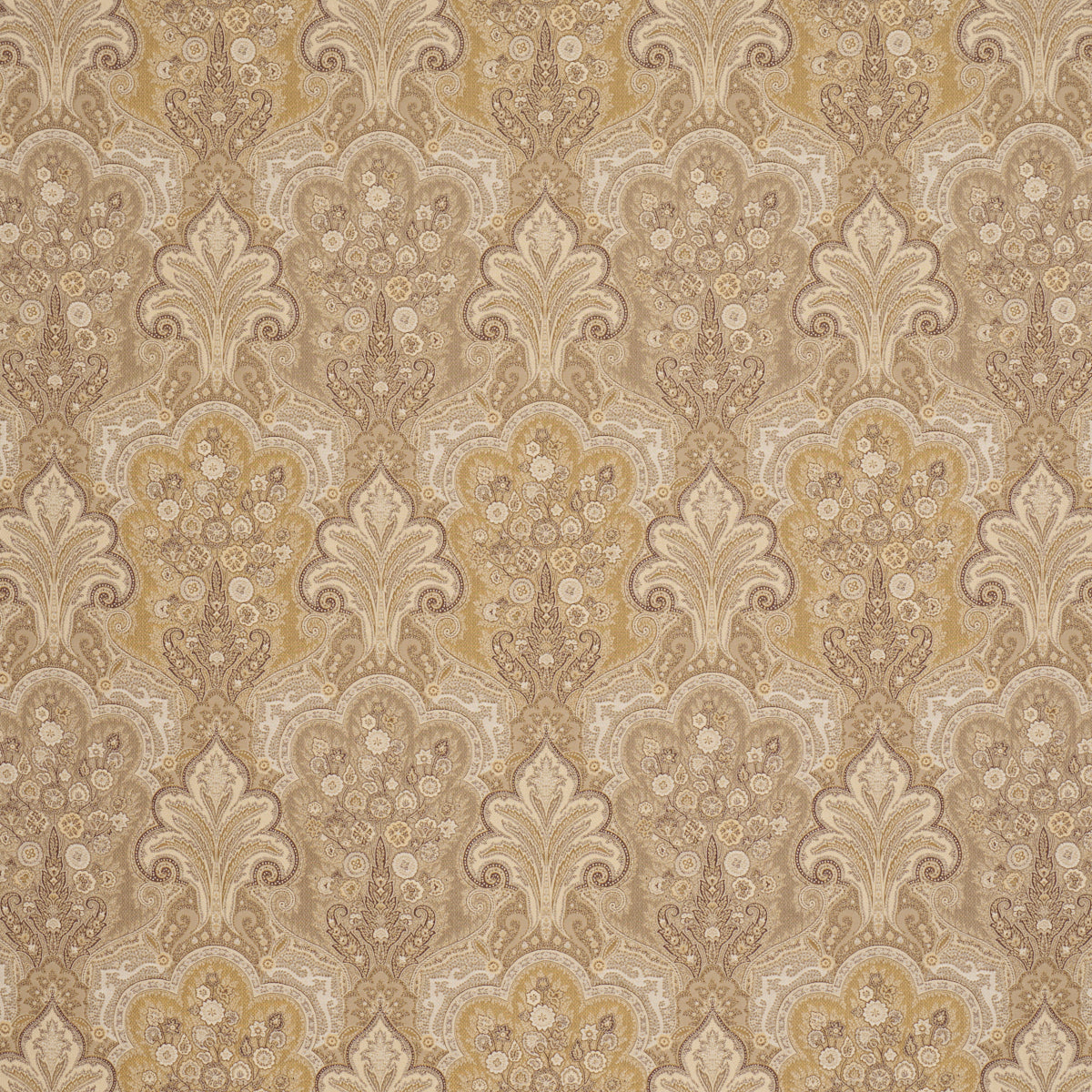 SCHUMACHER  CHROMA NEW CASTLE PAISLEY PATTERN WOVENS,HIGH PERFORMANCE PATTERN WOVENS,HIGH PERFORMANCE TRAVERTINE   - 64590