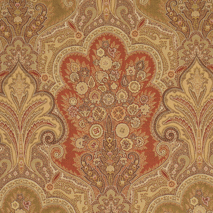 SCHUMACHER  CHROMA NEW CASTLE PAISLEY PATTERN WOVENS,HIGH PERFORMANCE PATTERN WOVENS,HIGH PERFORMANCE TUSCAN   - 64591