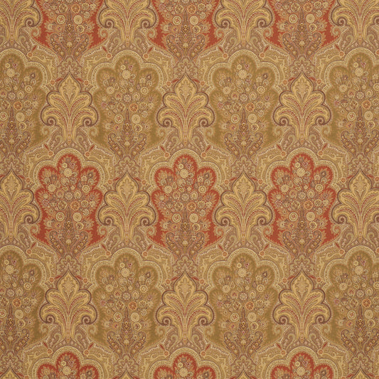SCHUMACHER  CHROMA NEW CASTLE PAISLEY PATTERN WOVENS,HIGH PERFORMANCE PATTERN WOVENS,HIGH PERFORMANCE TUSCAN   - 64591