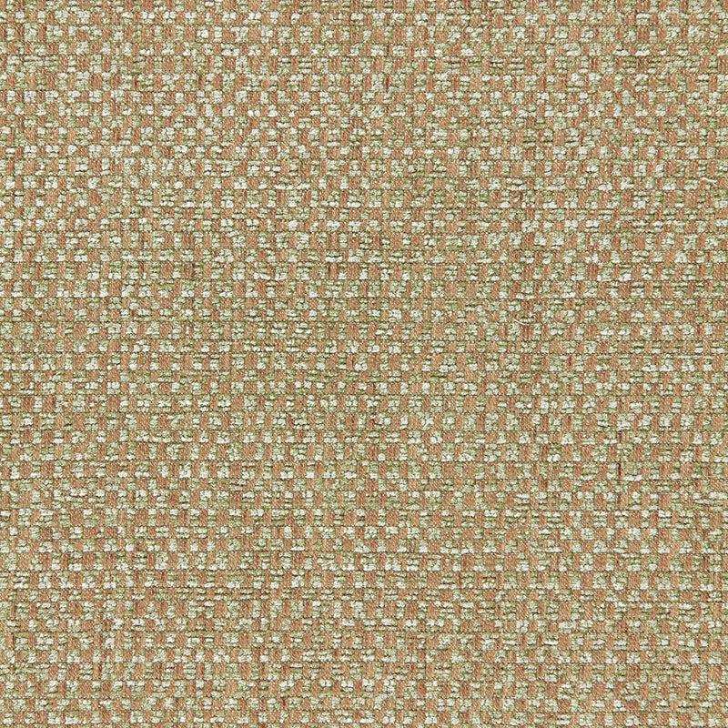 Tan-brown tweed fabric with tiny white specks; woven texture suitable for upholstery or clothing.
