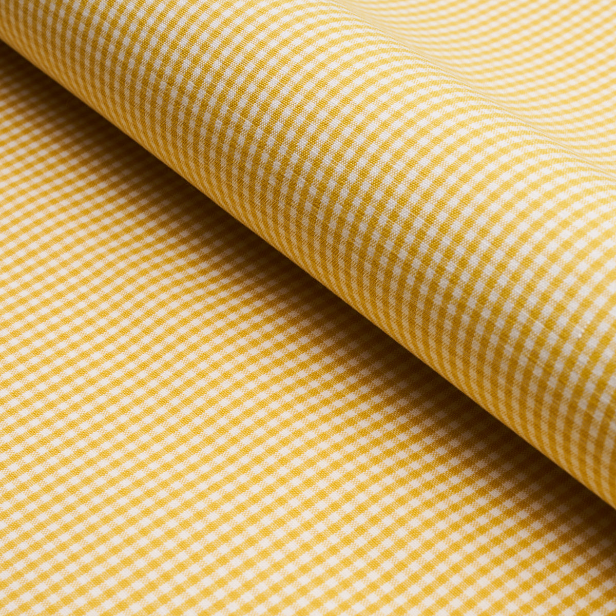 SCHUMACHER  NEW TRADITIONAL: PROVEN??AL BARNET COTTON CHECK PATTERN WOVENS PATTERN WOVENS YELLOW   - 64639