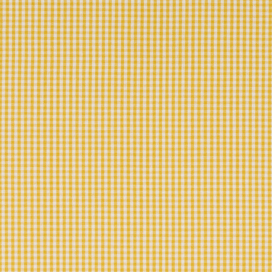 SCHUMACHER  NEW TRADITIONAL: PROVEN??AL BARNET COTTON CHECK PATTERN WOVENS PATTERN WOVENS YELLOW   - 64639