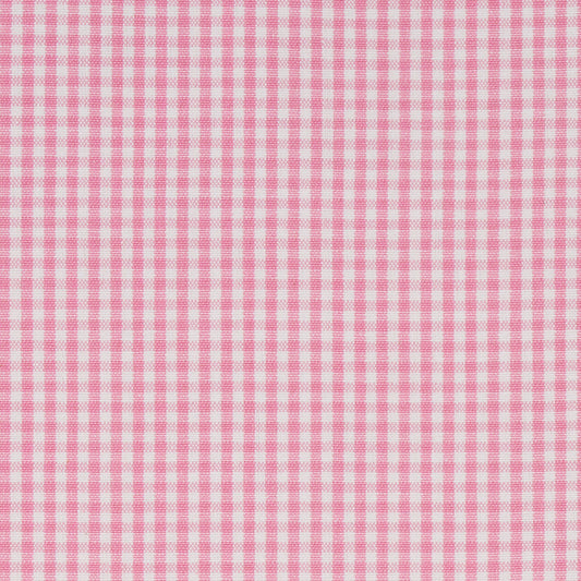 SCHUMACHER  NEW TRADITIONAL: PROVEN??AL BARNET COTTON CHECK PATTERN WOVENS PATTERN WOVENS BLUSH   - 64649