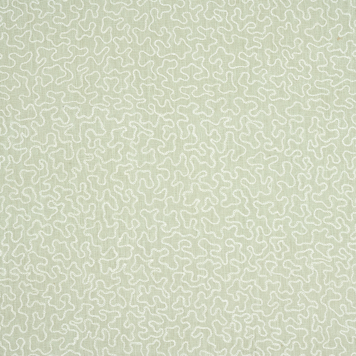 SCHUMACHER  CHROMA VERMICELLI EMBROIDERY PATTERN WOVENS,HIGH PERFORMANCE,INDOOR/OUTDOOR PATTERN WOVENS,HIGH PERFORMANCE,INDOOR/OUTDOOR MING   - 64672