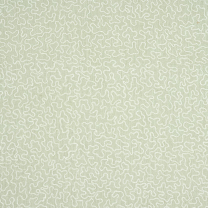 SCHUMACHER  CHROMA VERMICELLI EMBROIDERY PATTERN WOVENS,HIGH PERFORMANCE,INDOOR/OUTDOOR PATTERN WOVENS,HIGH PERFORMANCE,INDOOR/OUTDOOR MING   - 64672