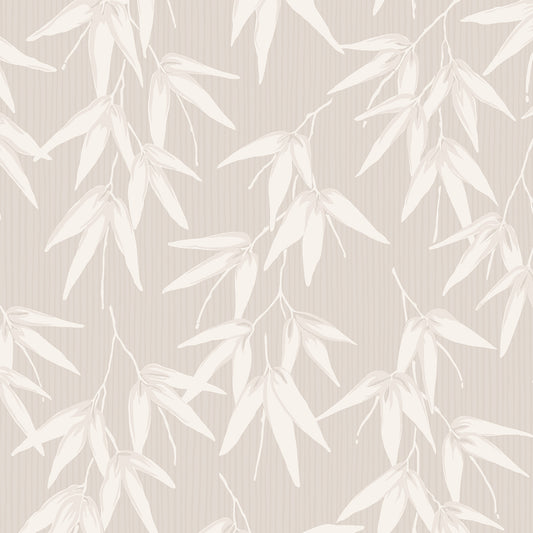SCHUMACHER  Borastapeter BAMBOO GARDEN   STONE SHIMMER   - 6468