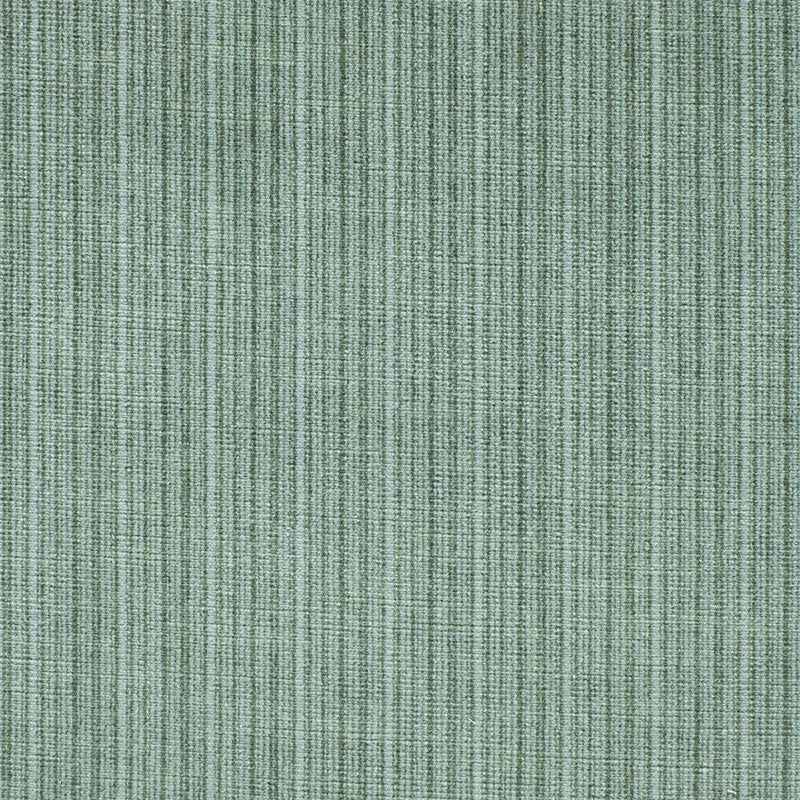 Teal-green velvet upholstery fabric with a subtle strie pattern and heathered texture