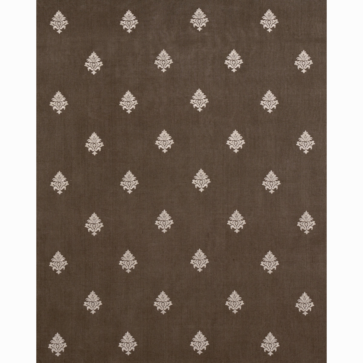 SCHUMACHER  CHROMA Lorenzo Embroidery EMBROIDERIES EMBROIDERIES COFFEE BEAN   - 64722