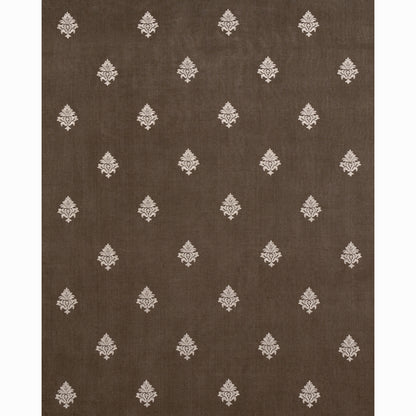 SCHUMACHER  CHROMA Lorenzo Embroidery EMBROIDERIES EMBROIDERIES COFFEE BEAN   - 64722