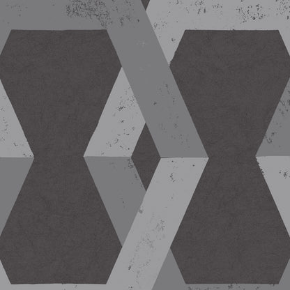 SCHUMACHER  Borastapeter TRIBE   PEWTER   - 6475