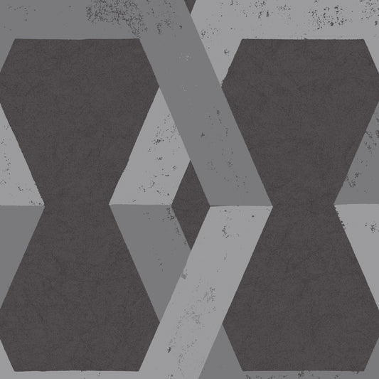 SCHUMACHER  Borastapeter TRIBE   PEWTER   - 6475