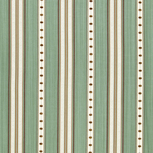SCHUMACHER  CHROMA FRANCESCA STRIPE PRINTS PRINTS AQUA   - 64753