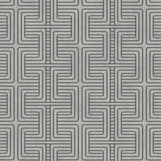 SCHUMACHER  Borastapeter GEO TRIBE   PEWTER   - 6478