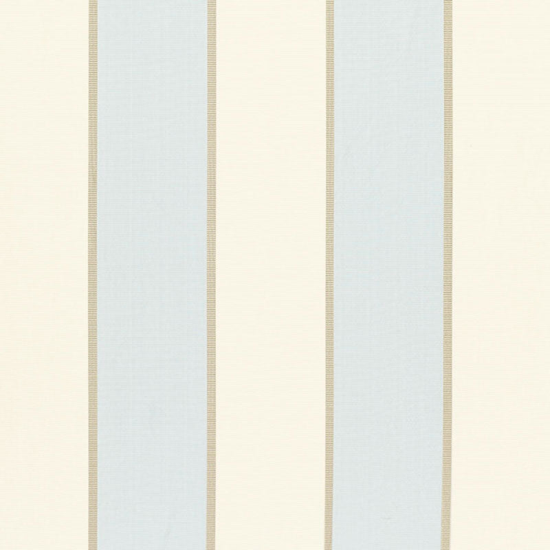 SCHUMACHER  CHROMA MONTEBELLO STRIPE PATTERN WOVENS PATTERN WOVENS AZURE   - 64786