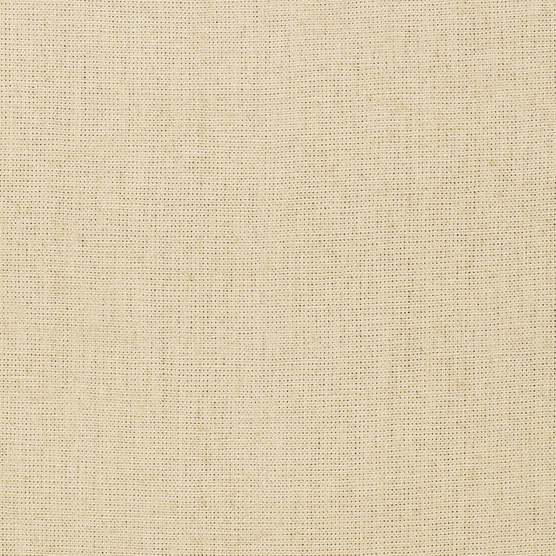 Beige linen fabric with a subtle crosshatch texture in biscuit color.