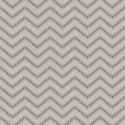 Silver chevron dots pattern with dotted accents; wallpaper design.