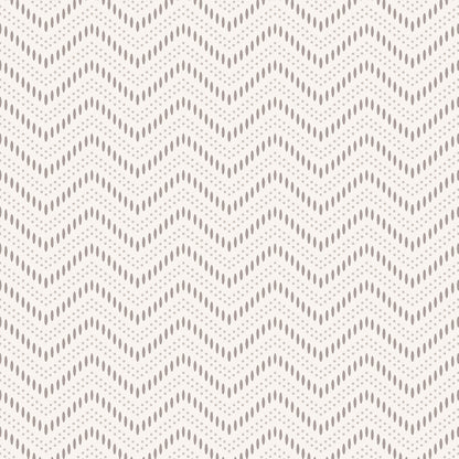 SCHUMACHER  Borastapeter CHEVRON DOTS   PEARL   - 6485