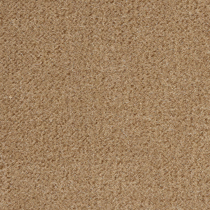 Close-up of brown mohair velvet fabric texture.
