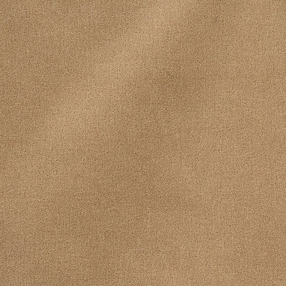 Tan suede fabric texture swatch with a soft, velvety finish.