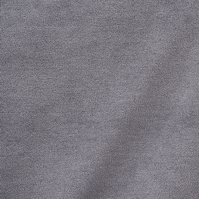 Gray suede-like fabric texture swatch with subtle nap, suitable for upholstery or apparel.