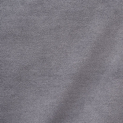 Gray suede-like fabric texture swatch with subtle nap, suitable for upholstery or apparel.