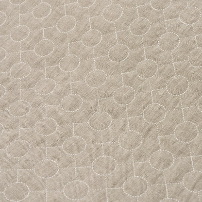 SCHUMACHER  AU NATUREL ARLES EMBROIDERY EMBROIDERIES,MATELASSELASSE OYSTER   - 65001