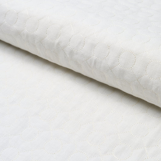 SCHUMACHER  AU NATUREL ARLES EMBROIDERY EMBROIDERIES,MATELASSELASSE OYSTER   - 65001