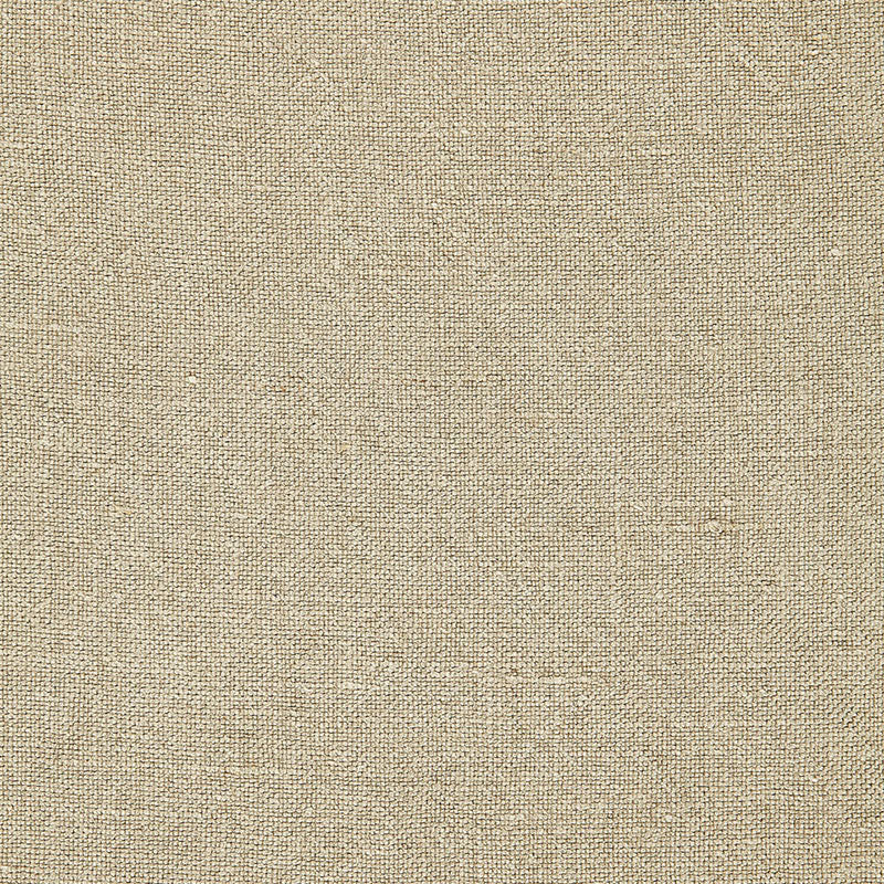 Beige woven fabric texture with natural fibers, linen-style upholstery material.