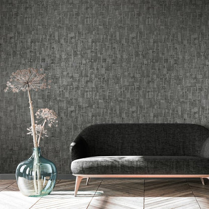 Galerie Wallcoverings Precious Jaquard Galerie Wallcoverings  Black   - GH65173-23