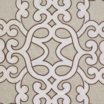 SCHUMACHER  AU NATUREL AMBOISE LINEN EMBROIDERY EMBROIDERIES EMBROIDERIES GREIGE   - 65181