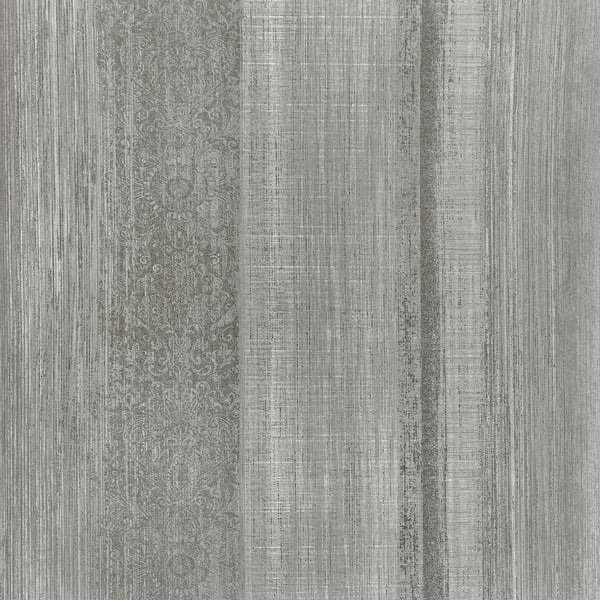 Galerie Wallcoverings Precious Chiffon Galerie Wallcoverings  Silver Grey   - GH65192-23