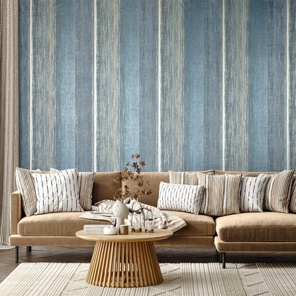 Galerie Wallcoverings Precious Chiffon Galerie Wallcoverings  Blue   - GH65199-23