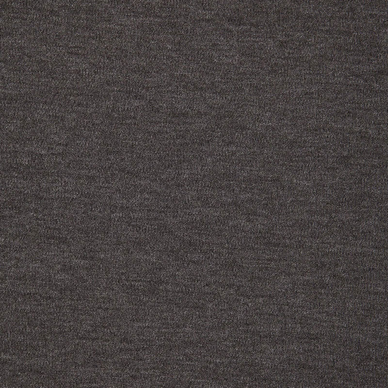 Dark charcoal grey heather knit fabric texture, soft sweater material.