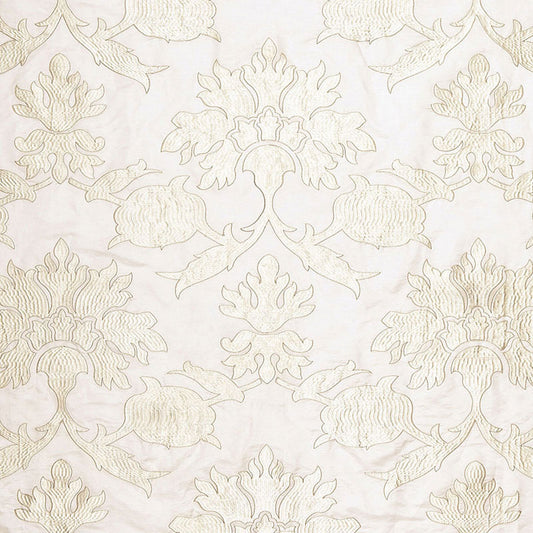 SCHUMACHER  AU NATUREL Roussillon Embroidery EMBROIDERIES EMBROIDERIES CHALK   - 65291