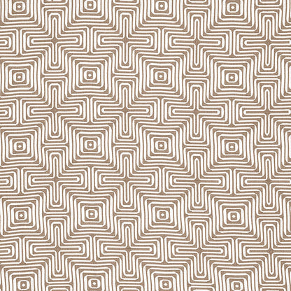 SCHUMACHER  TRINA TURK AMAZING MAZE INDOOR/OUTDOOR INDOOR/OUTDOOR,HIGH PERFORMANCE,PATTERN WOVENS INDOOR/OUTDOOR,HIGH PERFORMANCE,PATTERN WOVENS SAND   - 65323