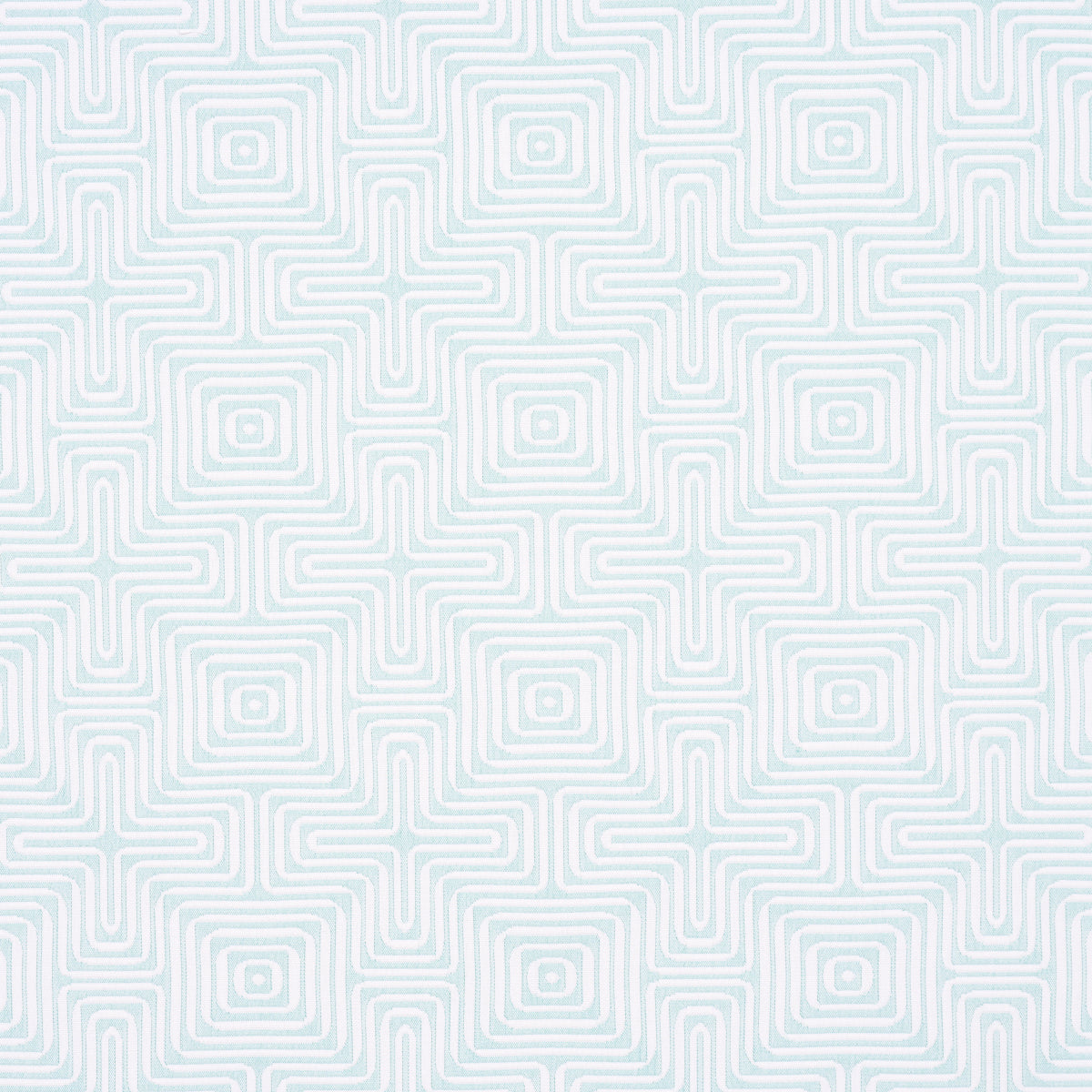 SCHUMACHER  TRINA TURK AMAZING MAZE INDOOR/OUTDOOR PATTERN WOVENS,HIGH PERFORMANCE,INDOOR/OUTDOOR PATTERN WOVENS,HIGH PERFORMANCE,INDOOR/OUTDOOR AQUA BREEZE   - 65326
