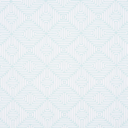 SCHUMACHER  TRINA TURK AMAZING MAZE INDOOR/OUTDOOR PATTERN WOVENS,HIGH PERFORMANCE,INDOOR/OUTDOOR PATTERN WOVENS,HIGH PERFORMANCE,INDOOR/OUTDOOR AQUA BREEZE   - 65326
