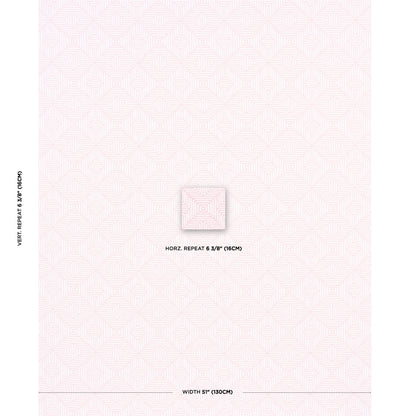 SCHUMACHER  TRINA TURK AMAZING MAZE INDOOR/OUTDOOR PATTERN WOVENS,HIGH PERFORMANCE,INDOOR/OUTDOOR PATTERN WOVENS,HIGH PERFORMANCE,INDOOR/OUTDOOR BLUSH   - 65327